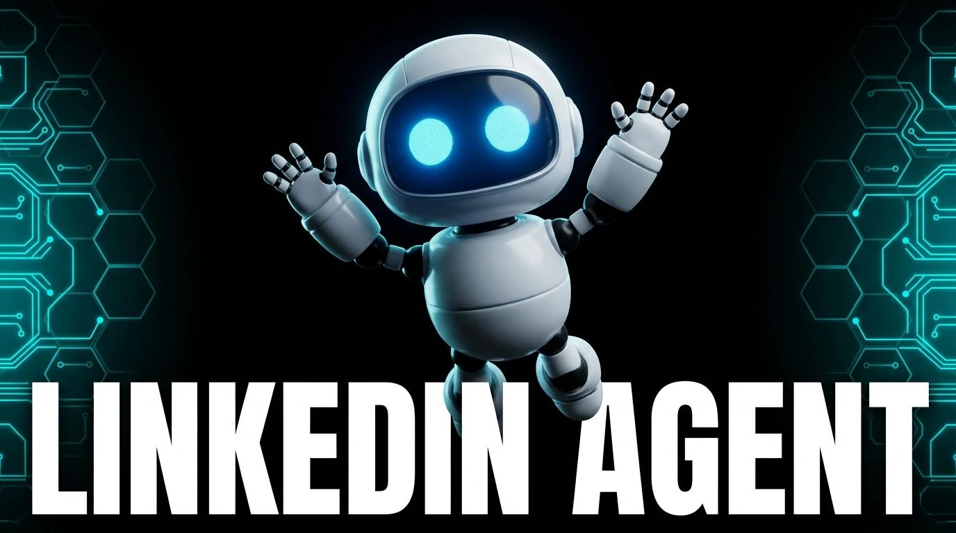 AI LinkedIn Automation Agent workflow demonstration